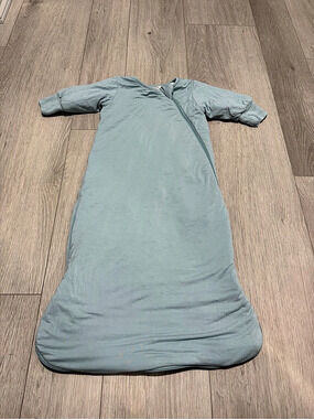 PurComfy LuxeDream Series Swaddle Up Sleep Sack Blue Baby 3-6M Like New